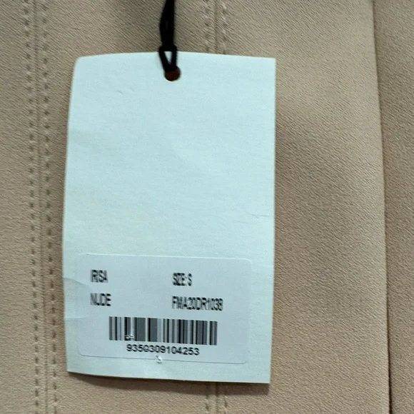 NWT MISHA x Revolve Irisa Dress in Nude - Picture 6 of 8